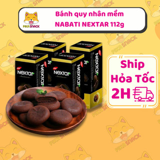 Bánh Nextar Socola Nabati nhân mềm siêu ngon hộp 8 chiếc 112g - Ăn Vặt Hà Nội - Pika Snack - NABATINEXTAR