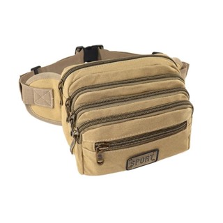 【Giảm giá 60% Bao tử, túi đeo bụng Túi thu ngân nhiều ngăn Vải bạt chống mài mòn 1277 1202