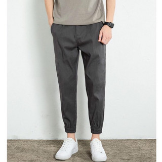 Quần Jogger Kaki nam khóa zip Chất Xịn dáng dài túi lớn màu Đen