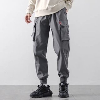 Quần thể thao nam nữ kaki 💥FREESHIP💥 kiểu quần jogger dài trơn túi hộp bó ống Hàn Quốc mùa hè thu đẹp S0