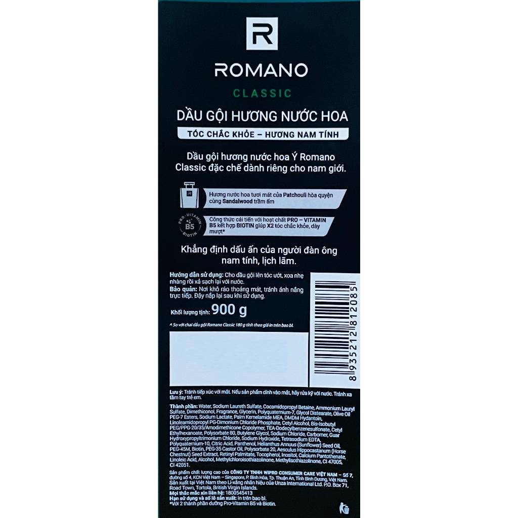 ROMANO 900g - BACH HOA HV