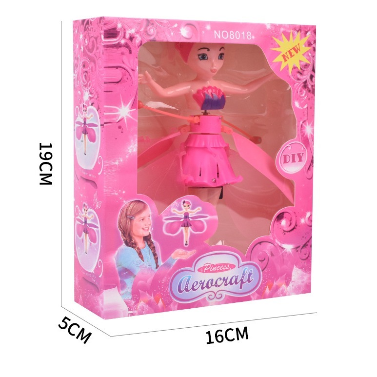 Đồ Chơi Búp Bê Bay Cảm Ứng Phát Sáng Elsa Hot, Đồ Chơi Cảm Ứng Đặt Tay Lên Là Bay