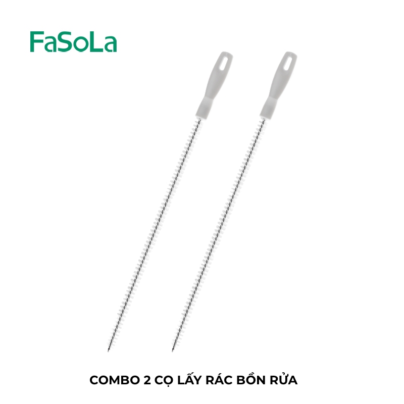 Combo 2 cọ lấy rác bồn rửa chén FASOLA FSLYL-033