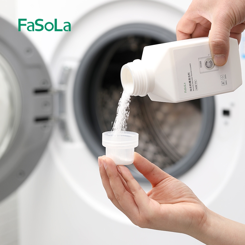 Bột vệ sinh lồng máy giặt 460g FASOLA FSLYL-053