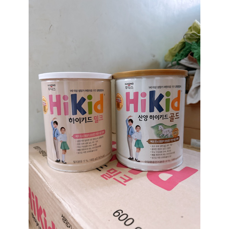SỮA HIKID VANI/DÊ Hàn Quốc 600g-700g