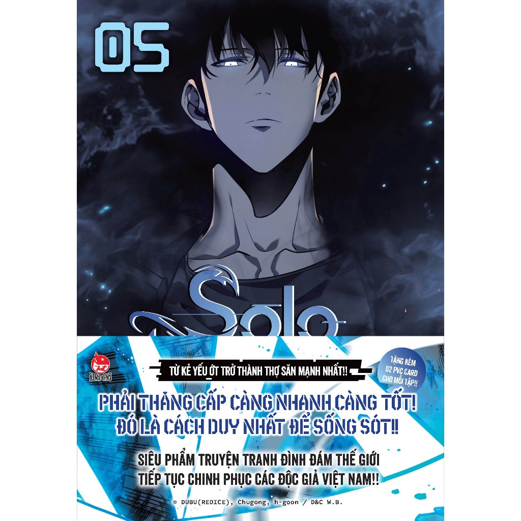Truyện tranh Solo Leveling - Tập 5 - Tôi Thăng Cấp Một Mình - Tặng kèm Obi và 2 PVC Card - NXB Kim Đồng