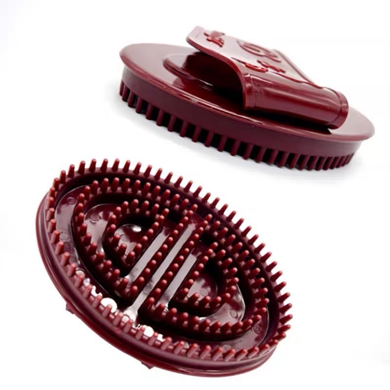 1 Chiếc Bàn Chải Thông Kinh Lạc Massage body , Đầu Mặt SILICON Mềm