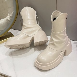 Bốt Nữ Cổ Nhỡ B02 Độn Đế Siêu Cấp