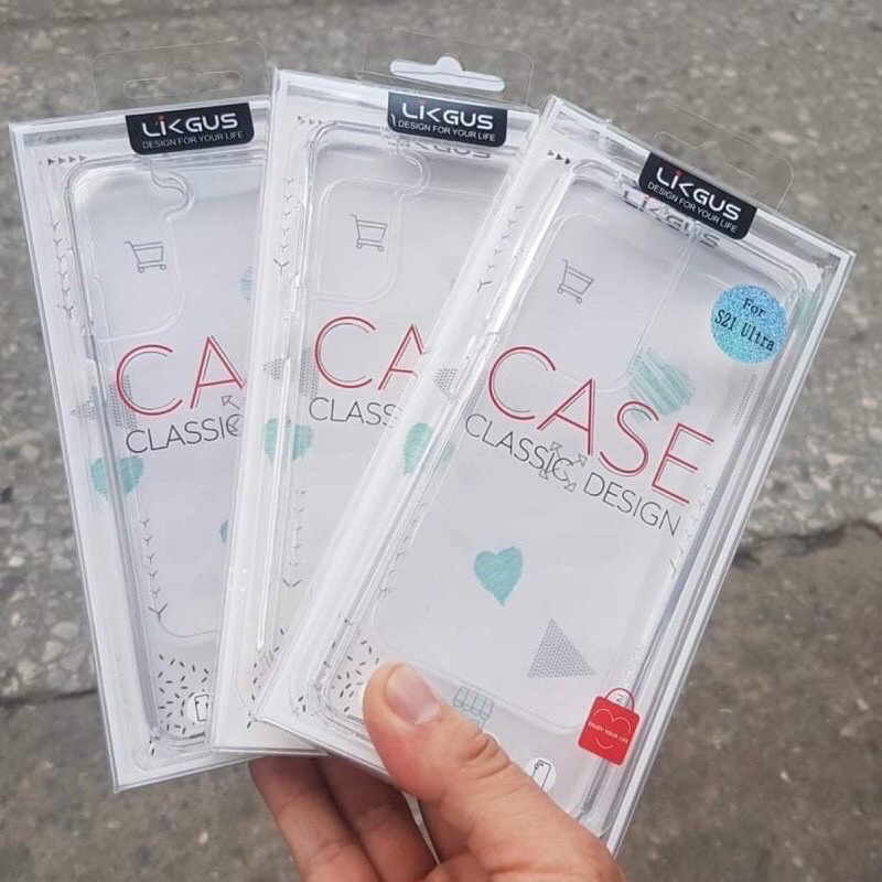 Ốp trong không ố vàng likgus Samsung S20/S20plus/S20Ultra/S21/S21plus/S21ultra/s22/S22plus/S22ultra/S23/plus/S23ultra