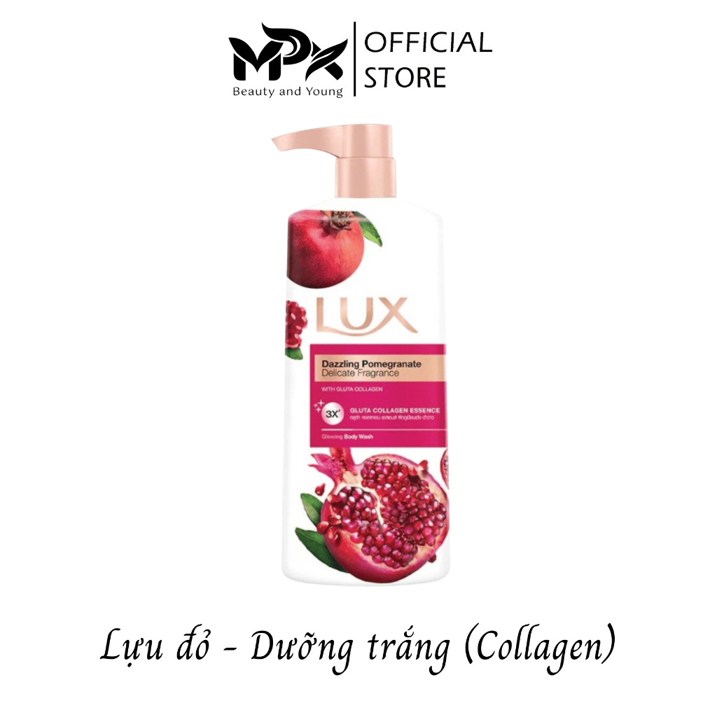 Sữa tắm Lux hương nước hoa 450ml Thái Lan - Thơm lâu dưỡng da trắng mịn và cấp ẩm - MPX