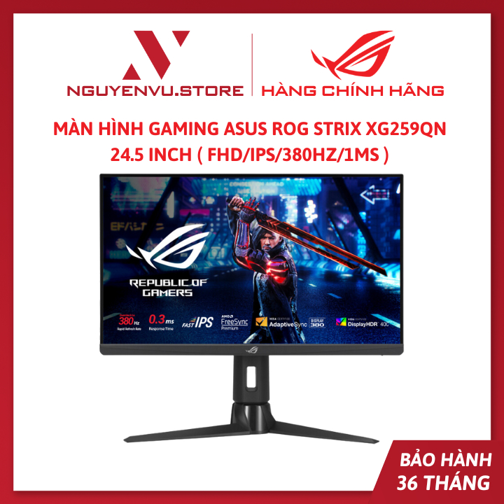 Màn Hình Gaming ASUS ROG Strix XG259QN 24.5 inch ( FHD/IPS/380Hz/1ms ) - Hàng Chính Hãng | BigBuy360 - bigbuy360.vn