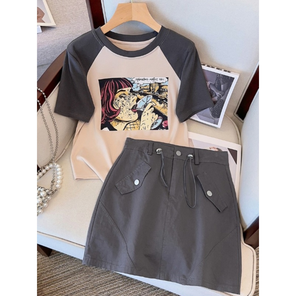 Chân Váy Bigsize Mập Fashion Chân Váy Kaki Bigsize NữThiết Kế Năng Động Nàng Phối Cùng Áo Thun Áo Kiểu Đi Chơi Đều Xinh