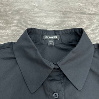 Áo sơ mi EXP//ESS xếp ly sau TN KAMI