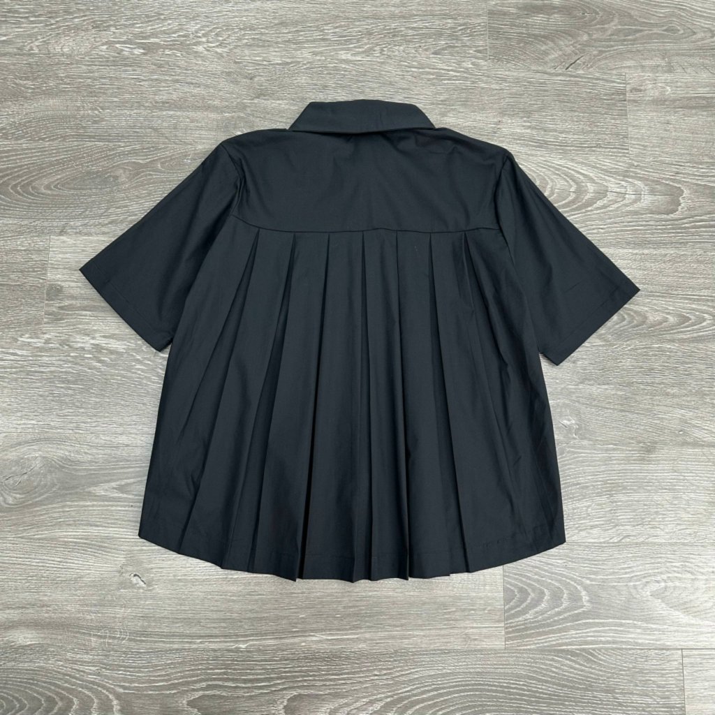 Áo sơ mi EXP//ESS xếp ly sau TN KAMI