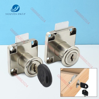 Ổ khóa tủ inox, ổ khóa hộc kèm vít , ổ khóa tủ gỗ cao cấp chắc chắn