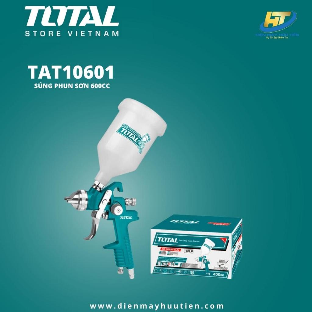 Súng phun sơn HVLP 600CC TOTAL TAT10601