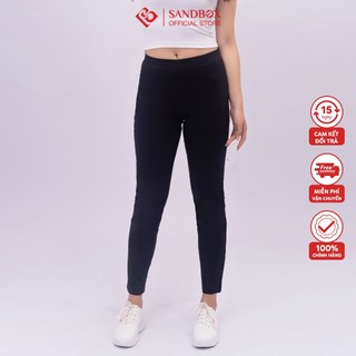 Quần Legging Dài Nữ Nâng Mông SANDBOX cao cấp, chất liệu cotton co dãn 4 chiều, cạp chun, kiểu dáng thể thao (QLG22001)