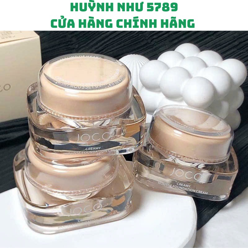 [CHÍNH HÃNG]Kem nền JOCO cao cấp mỏng mịn, che khuyết điểm cực tốt làm sáng da Creamy Mousse