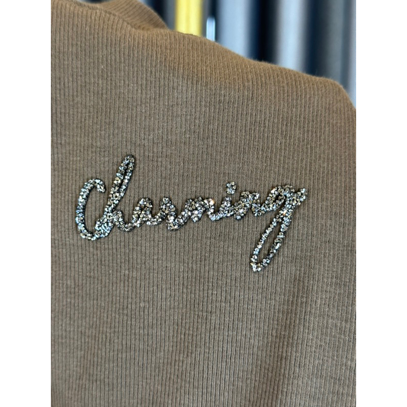 Áo Charming đính đá lấp lánh form đẹp