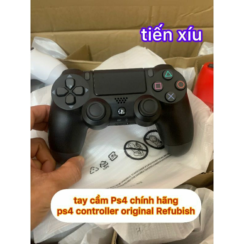 Tay cầm Ps4 Fat PS4 Slim Pro cũ xịn chính hãng Renew Refubish tay bấm game PS4