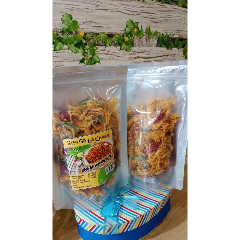 Khô Gà Lá Chanh Loại 1 Thơm Ngon Đậm Vị | 250Gr