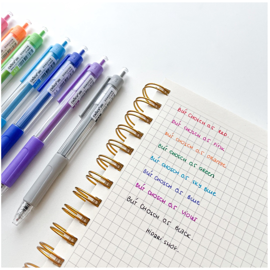 Bút 8 Màu Chosch - Bút Gel Nhanh Khô CS-8698