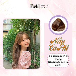 Thuốc Nhuộm Tóc  Màu NÂU CÀ PHÊ Không Tẩy - Beli Official Store