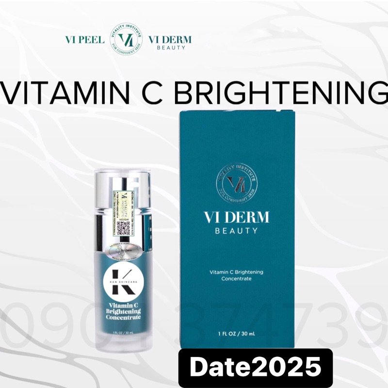 CT⭐ Tinh Chất Sáng da VI Derm Vitamin C Brightening Concentrate Viderm 30ml