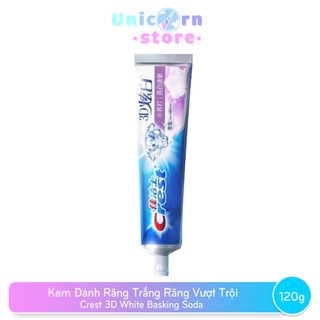 Kem đánh răng crest 3d white baking soda 180g giúp trắng sáng răng không hộp