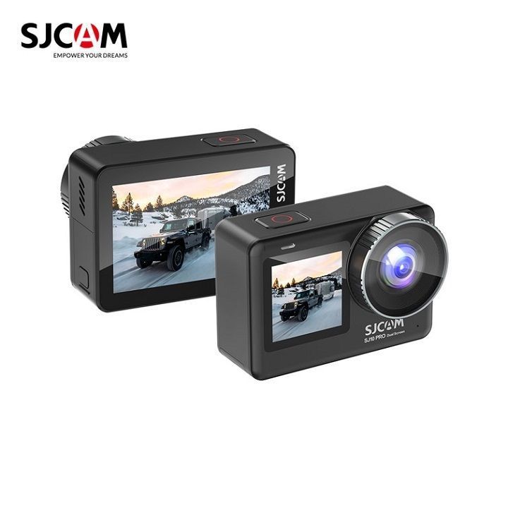 Camera Hành Trình Xe Máy, Camera Hành Động Chống Rung SJCAM SJ10 Chính Hãng