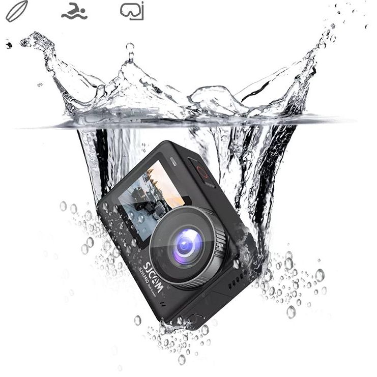Camera Hành Trình Xe Máy, Camera Hành Động Chống Rung SJCAM SJ10 Chính Hãng