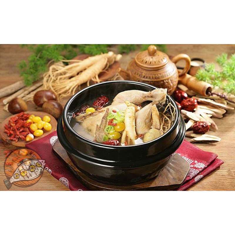 Gia Vị Sâm Khô Hầm Gà Hàn Quốc Siêu Ngon