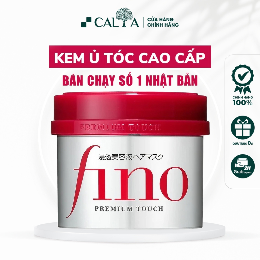 Kem Ủ Tóc Fino Cao Cấp Phục Hồi Tóc Khô, Hư Tổn Do Hóa Chất Uốn Duỗi Nhuộm - Fino Premium Touch Hair Mask 230g