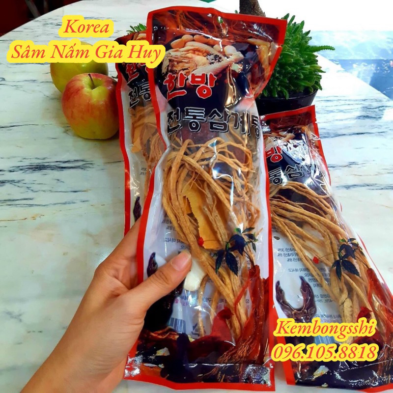 Gia Vị Sâm Khô Hầm Gà Hàn Quốc Siêu Ngon