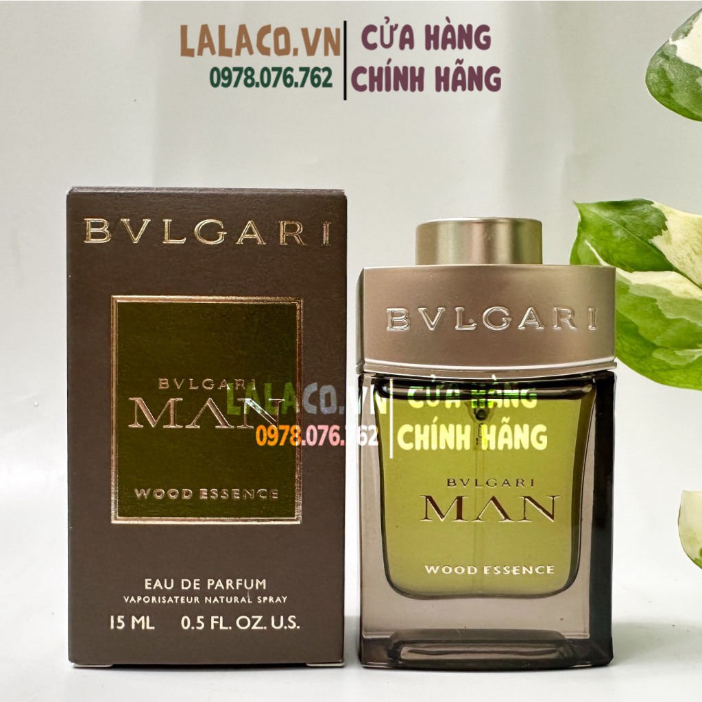 Nước Hoa Nam BVLGARI EDP Terrae Essence/ Wood Essence/ Glacial Essence