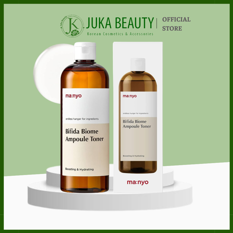 Nước hoa hồng / Sữa dưỡng ẩm Ma:nyo Bifida Biome Ampoule Toner / Lotion