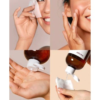 Nước hoa hồng / Sữa dưỡng ẩm Ma:nyo Bifida Biome Ampoule Toner / Lotion