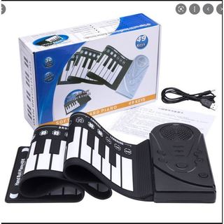 Đồ Chơi Đàn Piano Cho Bé 49 Phím Cuộn Gọn Tiện Lợi