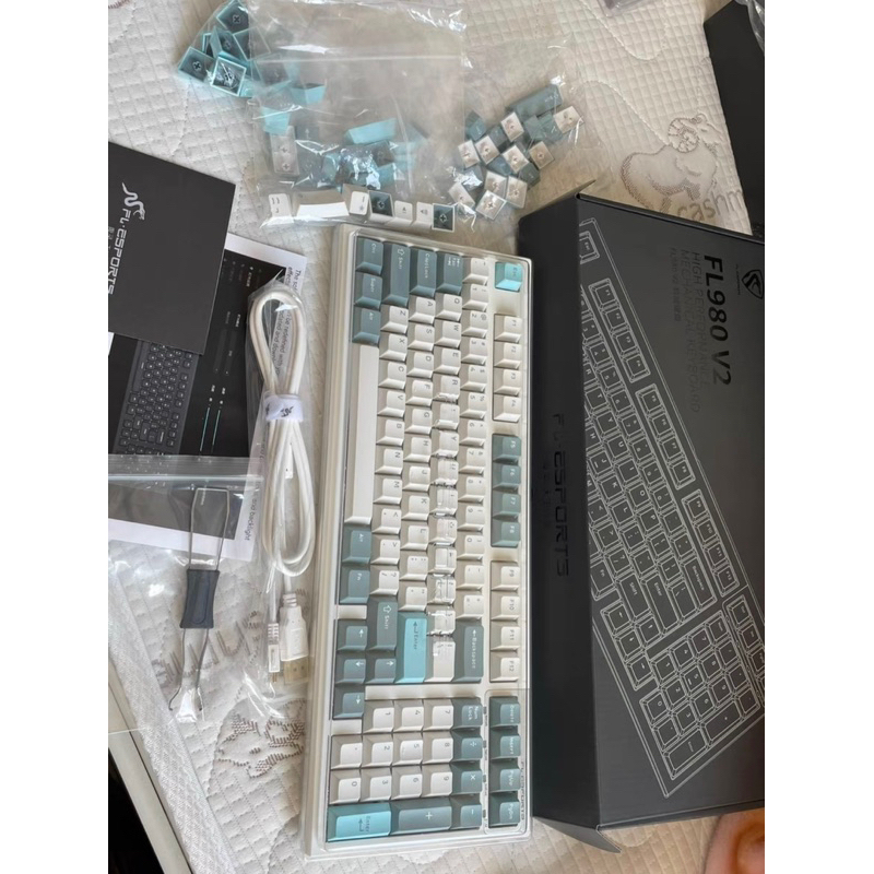 FL 980v2 BÀN PHÍM CƠ 3-MODE MỚI 99%
