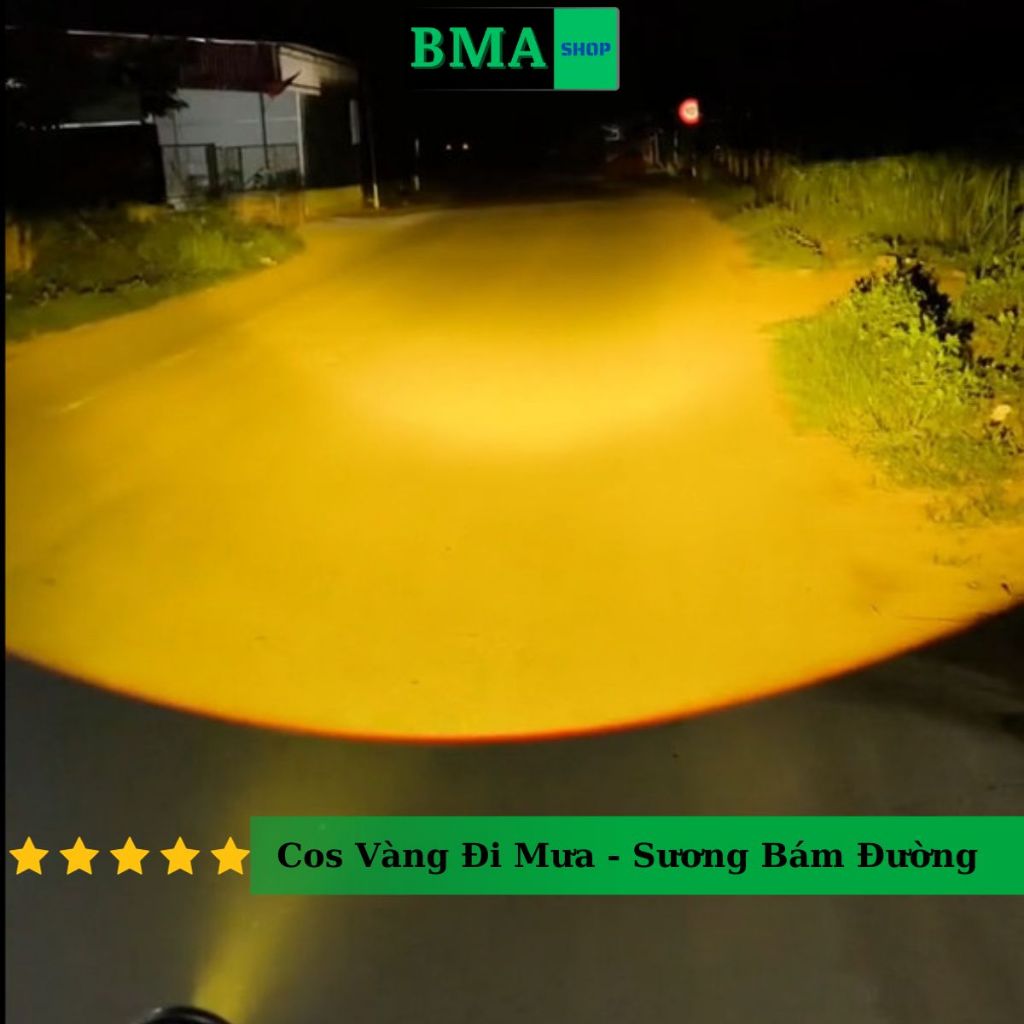 Đèn Bi Gầm 3.0 P70 45W/12.24V/DC 3 Màu Pha Màn Chập Chống Chói