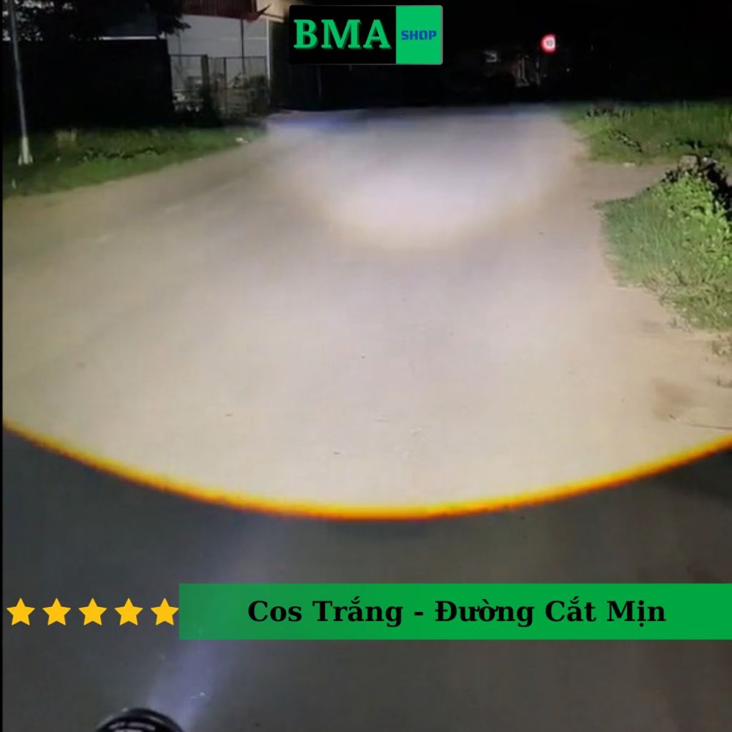 Đèn Bi Gầm 3.0 P70 45W/12.24V/DC 3 Màu Pha Màn Chập Chống Chói