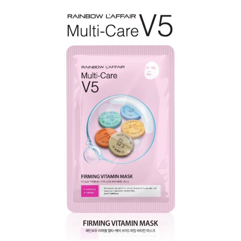 Mặt Nạ Vitamin Rainbow L’affair Dưỡng Ẩm, Làm Sáng Da, Săn Chắc Da 25g Hasaki Sản Phẩm Chính Hãng