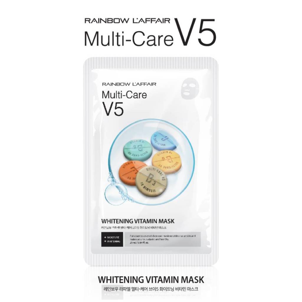 Mặt Nạ Vitamin Rainbow L’affair Dưỡng Ẩm, Làm Sáng Da, Săn Chắc Da 25g Hasaki Sản Phẩm Chính Hãng