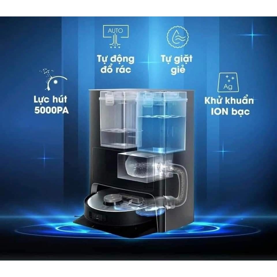 Robot hút bụi lau nhà Ecovacs Deebot T10 OMNI/ X1 OMNI