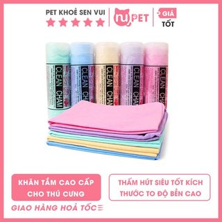 Khăn tắm cho thú cưng clean cham