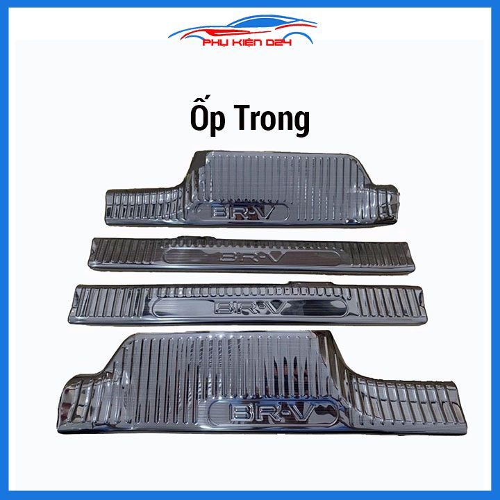Bộ nẹp bước chân ngoài Titan Honda BRV BR-V 2023 2024