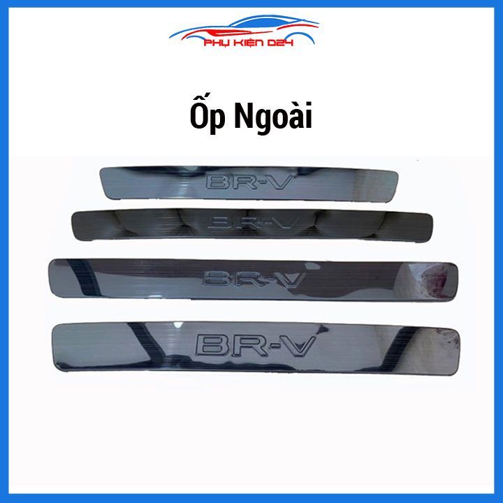 Bộ nẹp bước chân ngoài Titan Honda BRV BR-V 2023 2024