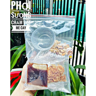 Bánh tráng ps chấm sốt me cay