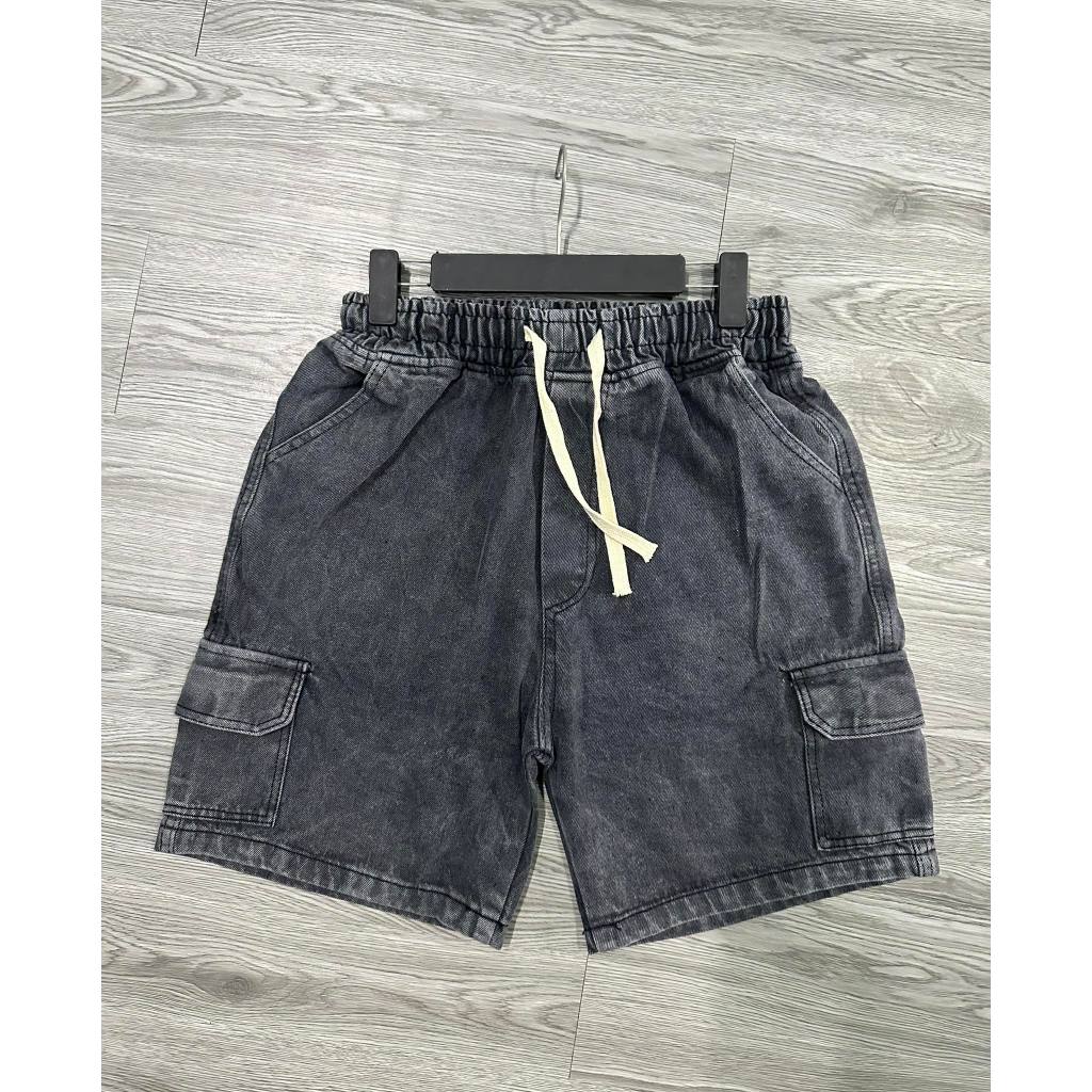Quần Short Jean Kaki Túi Hộp 2H.Unisex_Store