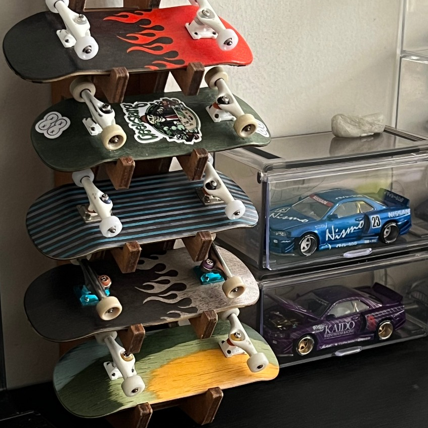 Fingerboard Ván Trượt Ngón Tay Bộ Bánh Xe Nâng Cao - Basic V2 - V3 Sleek Fingerboard Việt Nam